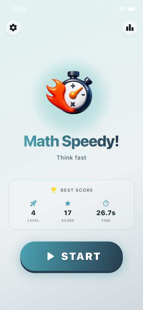 Math Speedy App Screenshot